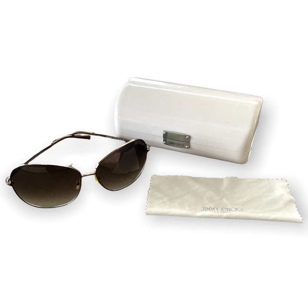 COPY - Jimmy Choo Sunglasses w/ case & cleaning cloth